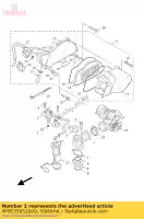 4P9E35851000, Yamaha, collettore yamaha nxc yw 125 2010 2011 2012, Nuovo