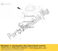 1D001413, Piaggio Group, combinazione di metri aprilia met0001bav metm918e, met0001a 125 150 2018 2019 2020 2021 2022, Nuovo