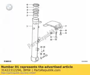 bmw 31422312296 tubo scorrevole destro - d = 41,0mm (dal 08/1991) - Il fondo