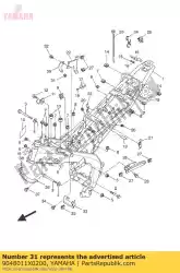 Here you can order the grommet from Yamaha, with part number 9048011X0200: