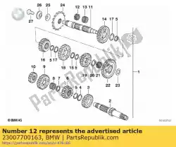 Qui puoi ordinare gabbia degli aghi - 22x26x10 da BMW , con numero parte 23007700163: