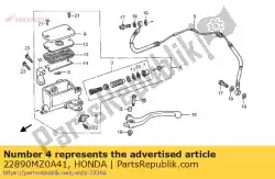 cilinderonderdeel, koppeling van Honda, met onderdeel nummer 22890MZ0A41, bestel je hier online: