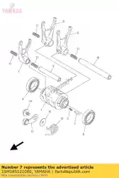 Tutaj możesz zamówić widelec, shift 2 od Yamaha , z numerem części 1SM185121000: