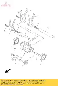 yamaha 1SM185121000 widelec, shift 2 - Dół