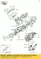 55028046035K, Kawasaki, carenado, upp, lh, c.f.b.gre er250 kawasaki  z 300 2015 2016 2017, Nuevo