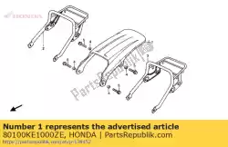 Aqui você pode pedir o fnd, rr * nh-138 * em Honda , com o número da peça 80100KE1000ZE: