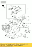 430150070, Kawasaki, cilindro-conjunto-mestre, fr kawasaki kfx450r 450 , Novo