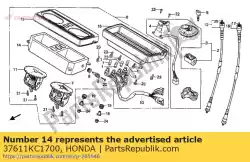 Ici, vous pouvez commander le aucune description disponible pour le moment auprès de Honda , avec le numéro de pièce 37611KC1700: