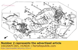 Aquí puede pedir conjunto conjunto de Honda , con el número de pieza 16026KPC305: