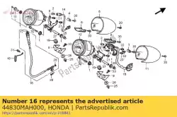 Here you can order the cable comp., speedometer from Honda, with part number 44830MAH000: