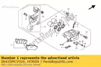 06435MCV016, Honda, juego de almohadillas, rr. honda vtx 1800 2004 2005 2006, Nuevo