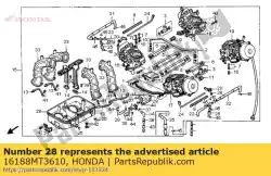 Aqui você pode pedir o base, mais limpo em Honda , com o número da peça 16188MT3610:
