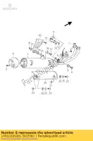 1441010G00, Suzuki, bracket comp, mu suzuki an 650 2005 2006 2007 2008 2009 2010 2011 2012, Nouveau