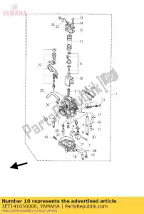 yamaha 3ET141030000 zestaw ?rub przepustnicy - Dół