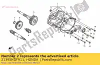 21395KGF911, Honda, guarnizione, scatola di trasmissione honda nes pes sh 125 150 2005 2006 2007 2008 2009 2010 2011 2012 2013, Nuovo