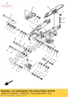 3BN2217A0000, Yamaha, Braccio, relè yamaha dt tdr dtr dte 125, Nuovo