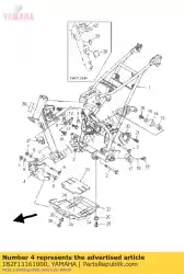 Aqui você pode pedir o ficar, motor 3 em Yamaha , com o número da peça 1B2F13161000: