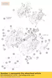 motorhuis cpl. W. Lagers van KTM, met onderdeel nummer 83130000233, bestel je hier online:
