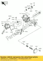 160161117, Kawasaki, plunjer kawasaki kvf650 prairie 4x4 kfx700 kvf750 ksv700a6f ksv700b6f ksv700a7f ksv700b7f brute force 650 4x4i 700 750 , Nieuw