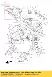 Qui puoi ordinare grafica, serbatoio carburante 2 da Yamaha , con numero parte 13S242450000: