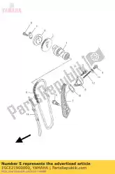 Here you can order the chain assy from Yamaha, with part number 1SCE21900000:
