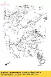 Ici, vous pouvez commander le boîtier de pompe comp. Auprès de Yamaha , avec le numéro de pièce 3HT244A00000: