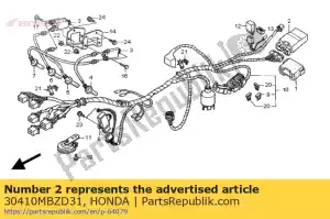 honda 30410MBZD31 spark unit (oki) - Bottom side