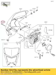 Tutaj możesz zamówić ? Ruba, gwintowana, 4x40 klx450a8f od Kawasaki , z numerem części 921720311: