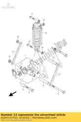 Aquí puede pedir varilla, amortiguador trasero de Suzuki , con el número de pieza 6264131F00: