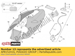 Aprilia AP8152416, Schroef, OEM: Aprilia AP8152416