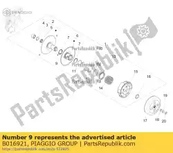 Tutaj możesz zamówić sworze? Tulei sprz? G? A od Piaggio Group , z numerem części B016921: