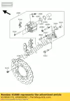 410800174, Kawasaki, disc,fr kawasaki klx dtracker d  c tracker 125 klx125 , New