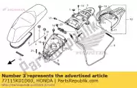 77115K01D00, Honda, nessuna descrizione disponibile al momento honda sh 125 2013, Nuovo