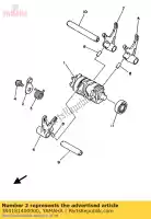 3R4181400000, Yamaha, stopper lever assy yamaha rd yz ty tzr rdlc tyr tys yzlc 500 125 250 490, New