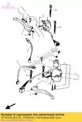 Ici, vous pouvez commander le levier 2 auprès de Yamaha , avec le numéro de pièce 3FY839220100: