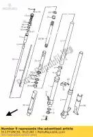 5117728E30, Suzuki, o ring suzuki rm  rmx rm125 rm250 125 250 , Nieuw