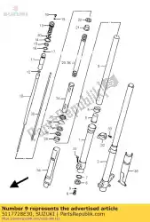 Qui puoi ordinare o ring da Suzuki , con numero parte 5117728E30: