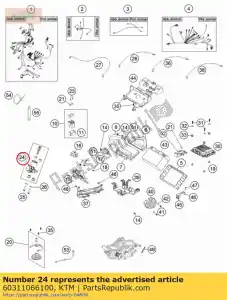 ktm 60311066100 contactslot - Onderkant