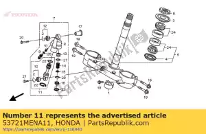 Honda 53721MENA11 t?oczysko, t?ok - Dół