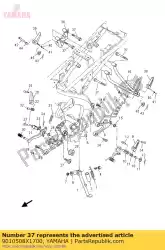 Ici, vous pouvez commander le boulon auprès de Yamaha , avec le numéro de pièce 9010508X1700: