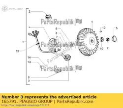 Tutaj możesz zamówić cewka mitsuba od Piaggio Group , z numerem części 165791: