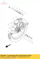 943071716600, Yamaha, banda, llanta (22-17) yamaha  tt r yz 80 85 125 1993 1994 1995 1996 1997 1998 1999 2000 2001 2002 2003 2004 2005 2006 2007 2008 2009 2010 2012 2017 2018 2019 2020 2021, Nuevo