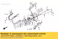 18325MY3000, Honda, Ok?adka, r. dawny. rura honda st 1100 1990 1991 1992 1993 1994 1995 1996 1997 1998 1999 2000 2001, Nowy