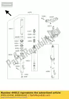 440131458, Kawasaki, pipe-fork inner kawasaki gtr 1000, New