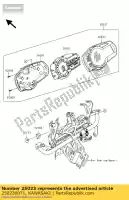 250230071, Kawasaki, caja del medidor de cubierta kawasaki z  d klz versys a zx10r ninja j sx k e black edition abs zx1000 h z1000sx 1000 , Nuevo