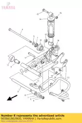 Aquí puede pedir casquillo (401-22123-00) de Yamaha , con el número de pieza 903861802800: