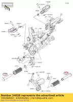 340280007, Kawasaki, passo, rr kawasaki klx dtracker d  c tracker 125 klx125 150 klx150bf klx230 230 , Nuovo