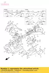 Tutaj możesz zamówić pod przykryciem komp. 1 od Yamaha , z numerem części 13SW2838E0P0:
