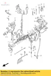 Tutaj możesz zamówić brak dost? Pnego opisu od Suzuki , z numerem części 3662033E20: