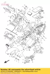 Ici, vous pouvez commander le ensemble de suspension de casque auprès de Yamaha , avec le numéro de pièce 2C0213700000: